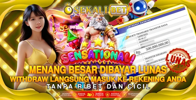 Bukti Jackpot Sekalibet